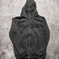 Dark Grey “Self Made” Full Zip