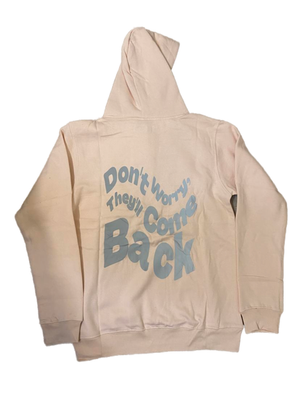 Heather Peach “DWTCB” Logo Hoodie